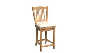Swivel or Fixed stool 64680