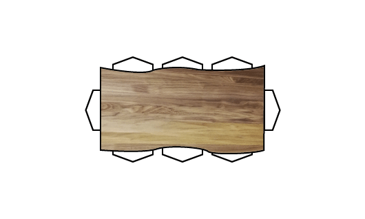 Urban Live Edge Table - TW870