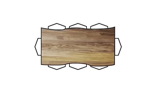 Urban Live Edge Table - TW880