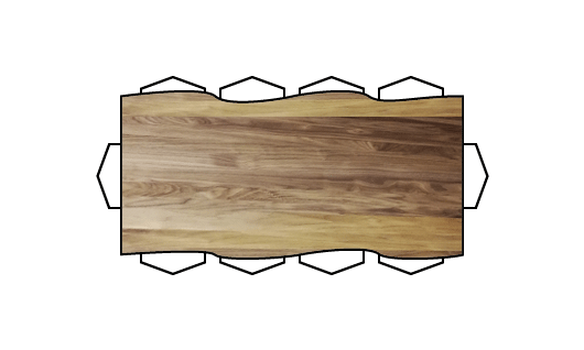 Urban Live Edge Table - TW910