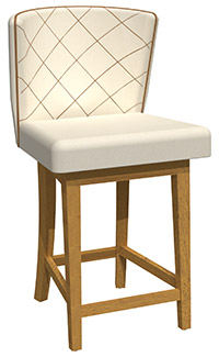 Swivel or Fixed stool 63630