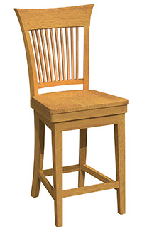 Swivel or Fixed stool 66200