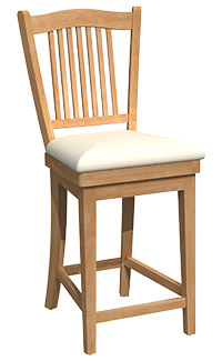 Swivel or Fixed stool 64680