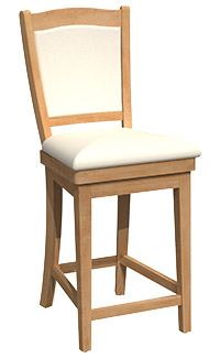 Swivel or Fixed stool 64690
