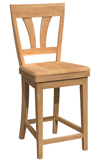 Tabouret fixe BSXB-1225