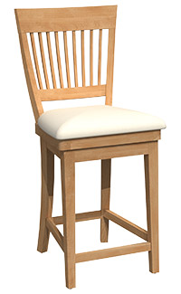 Swivel or Fixed stool 64530