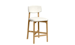 Tabouret en chêne rouge BSFR-1911