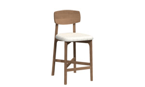 Tabouret en noyer BSFW-1910