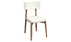Chaise en noyer CW-1912