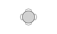 Table avec dessus de céramique TDCT-080